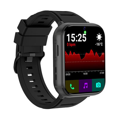 Giá tốt. Q668 4G LTE Smart Watch màu đen 4+64GB 1.99'Screen Camera kép Quad Core 930mAh Android 9.0 Đàn ông trực tuyến