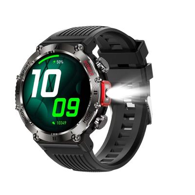 Giá tốt. 1.43 Inch Round Shape Smart Watch Sạc không dây ghi âm nhịp tim chống thấm trực tuyến