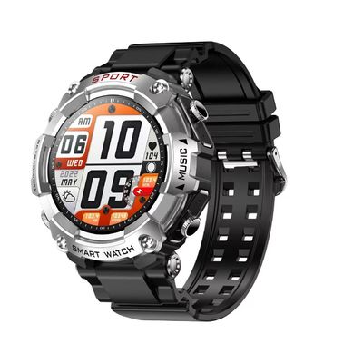 Rainbuvvy T96 bạc 2 trong 1 nhạc thể thao đồng hồ thông minh điện thoại di động