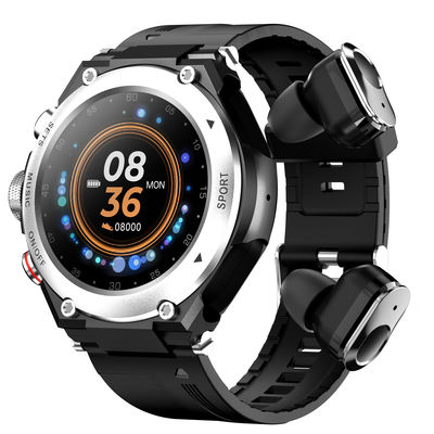 Giá tốt. Nâng cấp lối sống tích cực của bạn với tai nghe không dây TWS Smart Watch và máy theo dõi thể dục Rainbuvvy T96 bạc trực tuyến