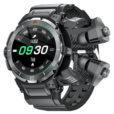 Giá tốt. Đồng hồ thông minh chống nước IP67 với TWS ghép nối với cảm biến nhịp tim cho Android và IOS trực tuyến