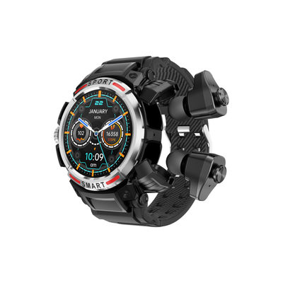 Giá tốt. 1.43 inch Display Smart Watch TWS Headset hình tròn với nhiều ngôn ngữ trực tuyến