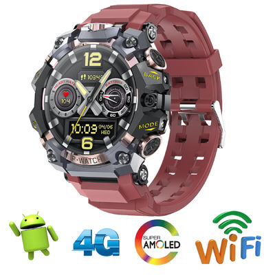 Outdoor 4G Smart Watch Smart Watch Fitness Tracker Android 8.1 hệ điều hành với băng tần toàn cầu
