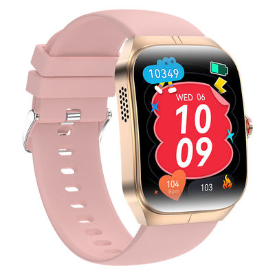 FitCloudPro tương thích hình vuông Smart Watch Điều khiển giọng nói Bluetooth gọi Smartwatch