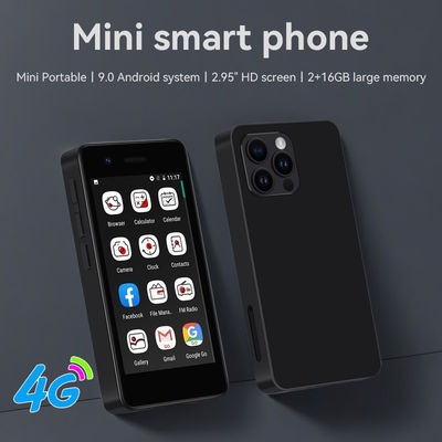 S18 4G Mini Cellphone 2.95'' 2+16GB MT6737 Dual SIM 5MP Camera phía sau Android 9.0 Type-C