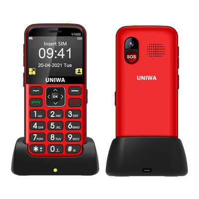 UNIWA V1000 Điện thoại di động người cao tuổi 4G Điện thoại di động người già tiện lợi