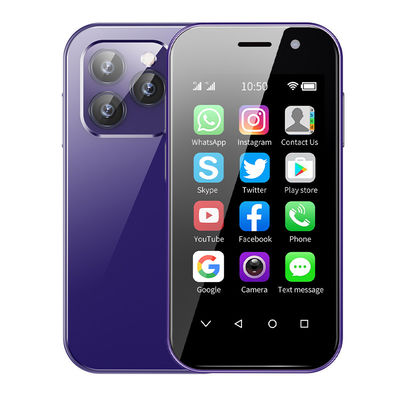 Điện thoại thông minh 4G Mini 3+32GB Hỗ trợ Google App Face ID GPS BT WiFi 2000mAh