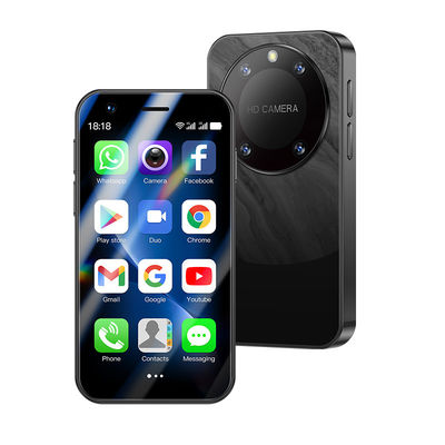 Nhận dạng khuôn mặt 2000mAh 3G Mini Smartphone 1 + 16GB 3.0 Inch IPS Screen