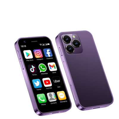XS16 MTK6737 4G Mini Smartphone IPS Screen Camera phía sau 3 inch Điện thoại di động 2+16GB