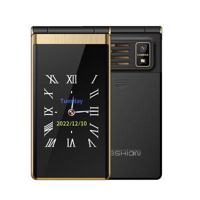 Hai SIM MTK Hai màn hình Flip Phone Mp4 Điện thoại thông minh tốc độ cao Yeemi M1 2G