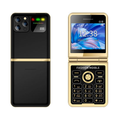 P20 Gập 2.4'' HD Screen 4 SIM Dial Bluetooth đèn pin LED siêu mỏng
