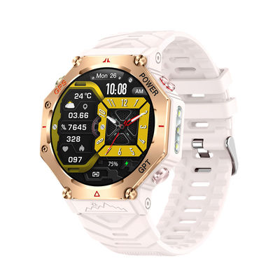 Giá tốt. KC91 GPS đồng hồ thông minh 1.39'đối hỗ trợ màn hình GPT đèn pin Bluetooth nhiều môn thể thao trực tuyến