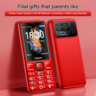 2.4' TFT Screen 32MB RAM Đèn đèn pin SIM kép i79 (H6) 4G Người già Mini Cellphone