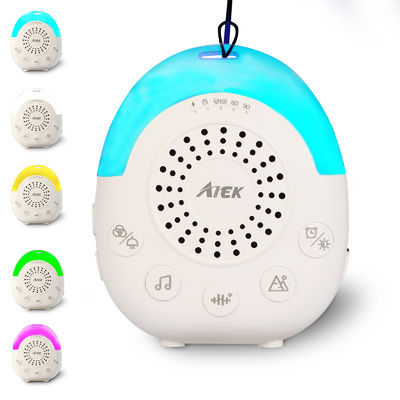 Máy khóa trẻ em tiếng ồn trắng với ánh sáng đêm năm màu 30 Tiếng thanh thản bộ tính năng đồng hồ