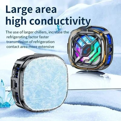 Giá tốt. Điện thoại di động bán dẫn Magnetic Back-clip Universal Cooling Radiator X76 trực tuyến