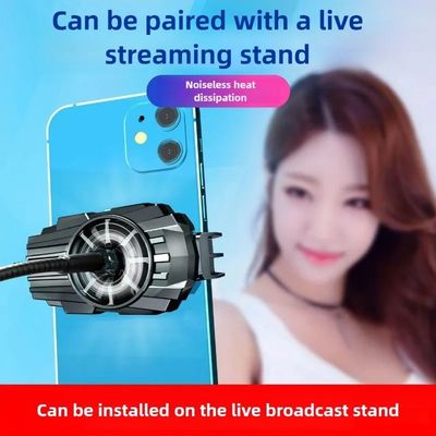G6 Điện thoại di động làm mát bằng không khí Clip làm lạnh cho trò chơi PUBG trực tiếp Làm mát cho iPhone Samsung Xiaomi Universal Radiator