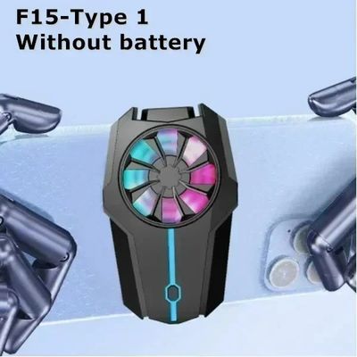 F15 Điện thoại di động làm mát quạt tản nhiệt lạnh bằng không khí Clip chơi lại làm mát