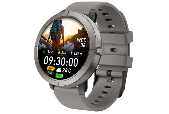 Đan dây Liquid Silicone Quân đội Bluetooth Call Smartwatch với 5ATM GPS chống nước và Băng kompas GNSS hai dải tích hợp