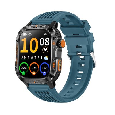 Giá tốt. Đồng hồ thông minh Bluetooth Đàm thoại Đo cao Khí áp La bàn Đèn pin LED GPS Thể thao trực tuyến