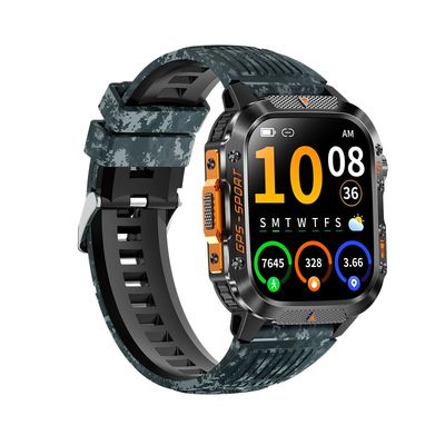 Giá tốt. FitCloudPro Đồng hồ thông minh tương thích GPS với 23 ngôn ngữ và chống nước 30 mét để theo dõi thể dục trực tuyến
