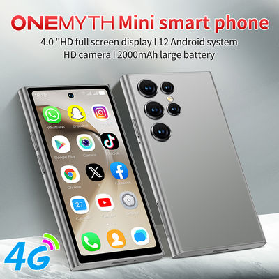 Giá tốt. 4G Mini Smartphone 4.0 Inch Display Android 12 Dual SIM 2 + 16GB ROM 5MP Trước và sau Camera trực tuyến