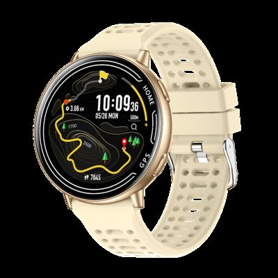 Giá tốt. KC100 GPS phụ nữ Smart Watch IP68 Kiểm tra nhịp tim trực tuyến