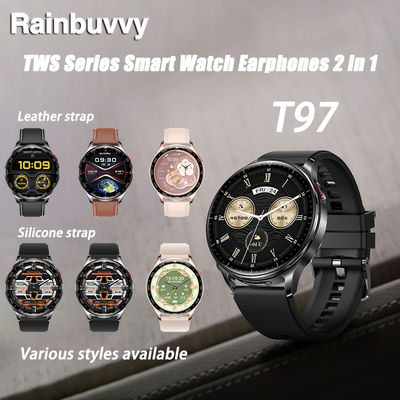 Giá tốt. Bluetooth Earphones T97 TWS 2-in-1 HIFI 9D Sound Quality Health Exercise Monitoring Watch trực tuyến