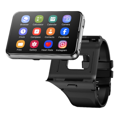 2.88 Inch Touch Screen Android 11 OS 6+128GB Face Unlock Dual Camera WIFI GPS Detachable Band