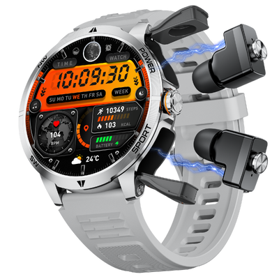 Giá tốt. 2 trong 1 Smart Watch có kính chống trúng nổ và nút vật lý để vận hành và bảo vệ online