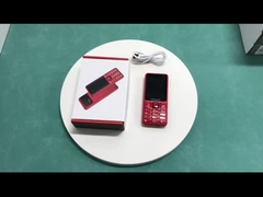 Điện thoại nút 2.4' 1500mAh Đồng hồ báo thức Máy phát nhạc đèn pin 2G dual SIM tính năng i79