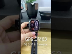 DM63 trợ lý giọng nói 4G LTE Smart Watch 2.13'' HD giám sát hoạt động màn hình