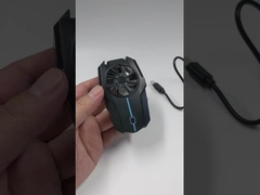 F15 Điện thoại di động làm mát quạt tản nhiệt lạnh bằng không khí Clip chơi lại làm mát