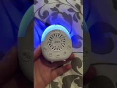 Máy khóa trẻ em tiếng ồn trắng với ánh sáng đêm năm màu 30 Tiếng thanh thản bộ tính năng đồng hồ