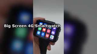 Smartwatch 4G AMOLED Màn hình lớn Mở khóa bằng khuôn mặt