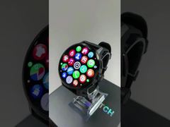 Phiên bản toàn cầu DM82 4G Đồng hồ thông minh hệ điều hành Android 8.1 Màn hình AMOLED 1,75 inch HD Xoay 180 °