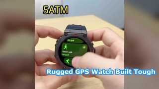Đồng hồ thông minh GPS quân đội mới DM58 2026 1.43 '' HD AMOLED 5ATM chống nước