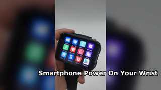Đồng hồ thông minh VP999 Màn hình AMOLED lớn 2,4 inch Bộ nhớ 64GB GPS WiFi Khe cắm thẻ SIM Pin 1500mAh Goo